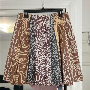 Vintage Marimekko Y2K Stylish Multicolor Patterned Skirt 2